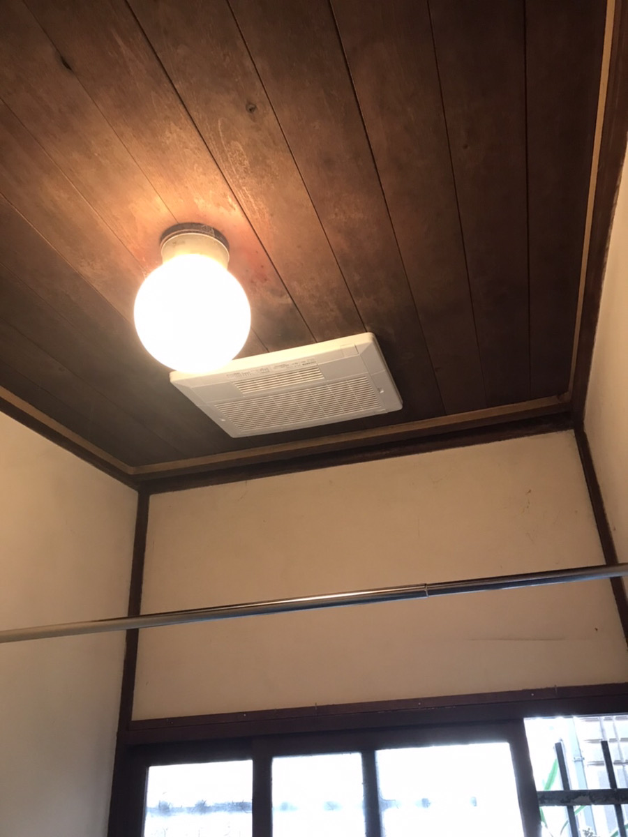 東京都板橋区　S様邸　浴室暖房乾燥機新設工事